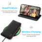 Preview: Hivo Echt-Leder Case iPhone 14 Pro Max braun