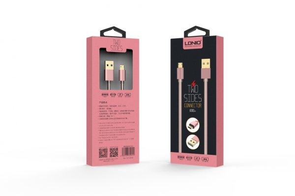 Ldnio LS24 doppelseitiges microUSB-Kabel