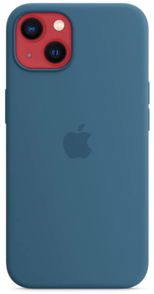 Apple iPhone 13 Silikon Case mit MagSafe, eisblau