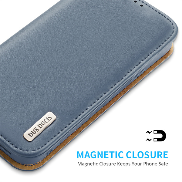 Hivo Echt-Leder Case iPhone 14 Pro Max braun
