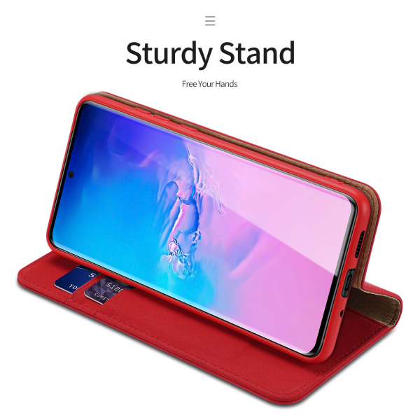 Wish Echt-Rauleder Case Galaxy S20 Ultra rot